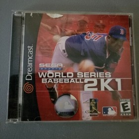 World Series Baseball 2K1 (Sega Dreamcast, 2000) With Game , Manual And Case