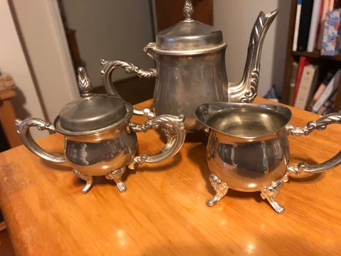 small silver tea set  verycharming Cover