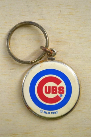 Vintage Chicago Cubs Keychain 1993 MLB Made USA By Crownmark Cover