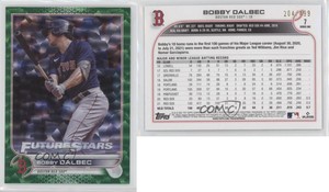 2022 Topps Series 1 Future Stars Green Foil /499 Bobby Dalbec #7
