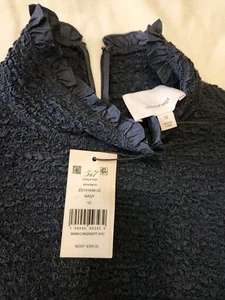 $ 395 Cinq A Sept Damen blau Kaya Langarm Minikleid Größe 12 - Bild 1 von 6