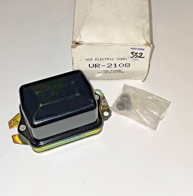 REGULADOR DE VOLTAJE ACE VR-2108 SE ADAPTA ALCO 6V 41-47 AMPERIOS J&N 231-12020 Foto 1 de 3