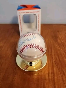 MLB firmato Baseball Cardinals Stan Musial BB HOFer polacco americano Hall of Fame - Foto 1 di 8