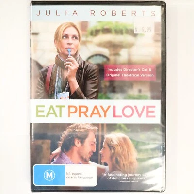 NEW Eat Pray Love (DVD, 2010) Julia Roberts, Javier Bardem - Romance Drama Movie - Image 1 of 4