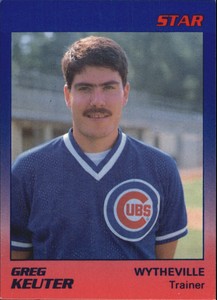 1989 Wytheville Cubs Star #30 Greg Keuter TR