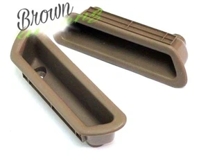 2 Brown Pull Door panel inner cup for 1989-96 ISUZU Holden Rodeo TFR TF Pickup  - Picture 1 of 5