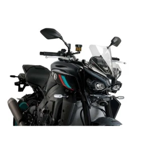 CUPOLINO PUIG NAKED N.G. SPORT PER YAMAHA MT-10 1000 SP 2022 > 2023 TRASPARENTE - Foto 1 di 3