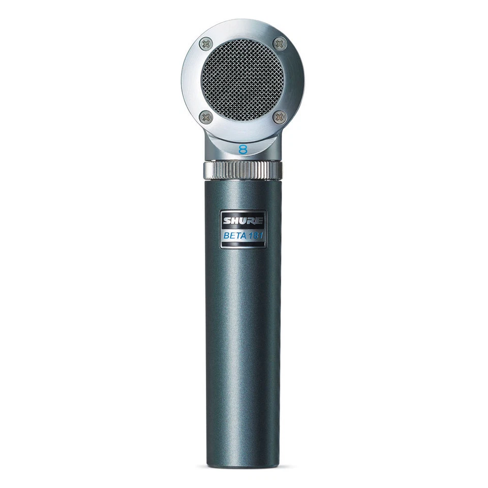 Shure BETA 181/BI Figure 8 Compact Side-Address Instrument Microphone - Image 1 of 2