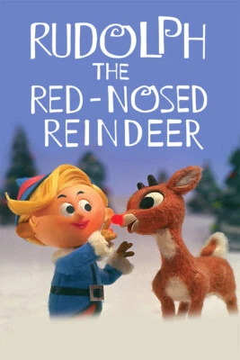Arte de pared de comedia de película de animación Rudolph el reno nariz roja - PÓSTER 20"x30" Foto 1 de 3