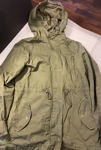 Ambiance Jacke Damen M Army-Style grün mit Kapuze - Bild 1 von 15