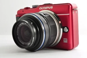 Olympus Pen E-PL1S Red Digital Camera  [Near Mint] Japan /C  0581A#8 - Picture 1 of 18