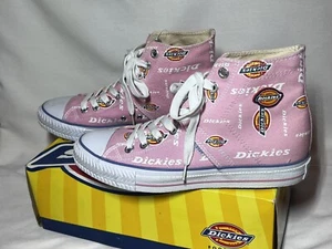 NEW Dickies Canvas Sneakers  Women’s 10.5   Men’s 9   VTG ++ FREE KEYCHAIN - Picture 1 of 9