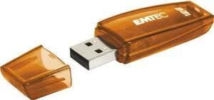 Emtec C410 USB Flash Drive 128 GB USB Type-A 2.0 Orange – USB Flash Drives (128 - Picture 1 of 5
