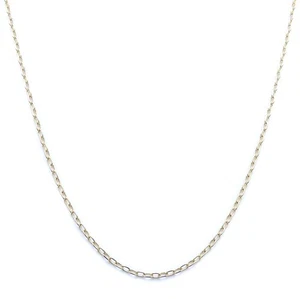 MIKIMOTO 18K Yellow Gold Chain Necklace 40.5cm 1.7 grams /294505 - Picture 1 of 4