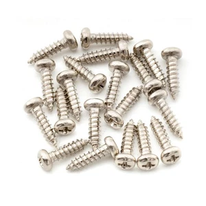 Tornillos de clavija de afinación Musiclily Ultra 20 piezas de níquel 2,5 x 10 mm de acero inoxidable - Imagen 1 de 5