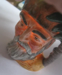 ETC Translucent 2,75" Royal Doulton Charakter Tasse ROBINSON CRUSOE D6546 Cop 1959 - Bild 1 von 9