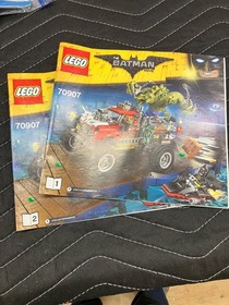 LEGO 70907 Batman Movie: Killer Croc Tail-Gater Instruction Manuals Only