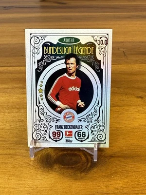2022 TOPPS MATCH ATTAX FRANZ BECKENBAUER BUNDESLIGA LEGENDE - Bild 1 von 2