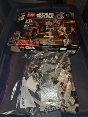 LEGO Star Wars: AT-ST Walker 75153 used condition, all figs, Box, incomplete  - Image 1 of 4