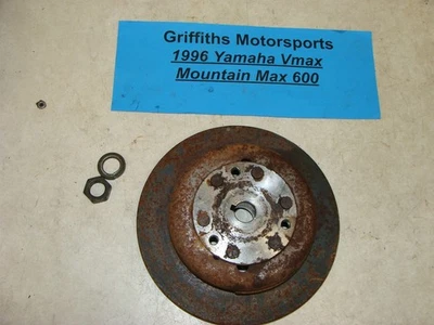 1996 YAMAHA VMAX 600 MOUNTAIN MAX 8CC flywheel weight magneto rotor F4T318 - Image 1 of 4