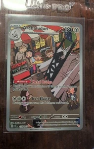 Pokemon TCG Archaludon 155/142 Illustration Rare Full Art Holo Stellar Crown NM - Picture 1 of 2