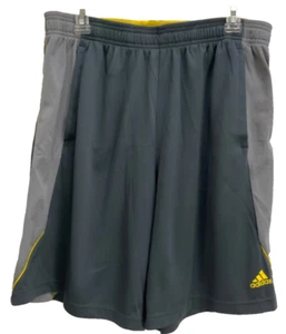 Adidas Men's Athletic Shorts Size Large Green Shades 9 Inch Inseam F52 - Picture 1 of 7