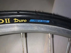 700c Front Bicycle Alloy Wheel Quick Release with 35C Tire Road Hybrid Bike - Picture 1 of 23