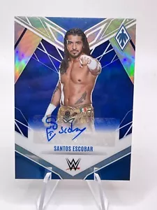 2023 WWE Chronicles - Pheonix Auto - blau/49 - #7 Santos Escobar - Bild 1 von 2