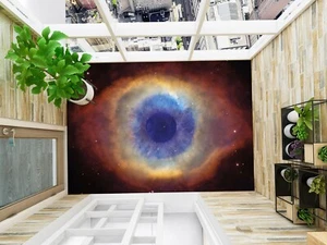 3D Eye Universe 526 Floor WallPaper Murals Wall Print Decal UK Zoe - Picture 1 of 5