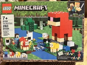 LEGO The Wool Farm Minecraft (21153) Neu in OVP, Karton geöffnet - Bild 1 von 7