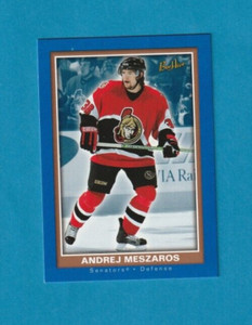 2005-06 Upper Deck Bee Hive BLUE parallel # 128 Andrej Meszaros OTTAWA SENATORS