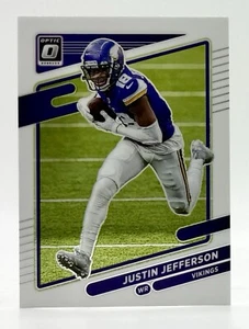 2021 Donruss Optic #95 Justin Jefferson Minnesota Vikings - Picture 1 of 2
