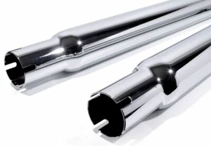 Marmitte Harley Davidson Touring Electra Glide Street Road King Terminali Cromo - Foto 1 di 5