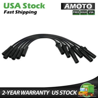 6X Spark Plug Wire Set For Dodge Caravan Grand Chrysler Town & Country 671-6137 - Image 1 of 4