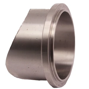 50MM LIGHTWEIGHT FLANGE ADAPTOR TURBO CHARGE BLOW OFF VALVE BOV STAINLESS STEEL - Foto 1 di 5