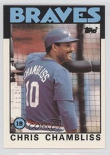 1986 Topps Collector's Edition (Tiffany) Chris Chambliss #293