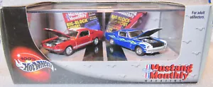 100% Hot Wheels Mustang Monthly Magazine Mustang & Shelby GT-500 Factory Sealed - Picture 1 of 4