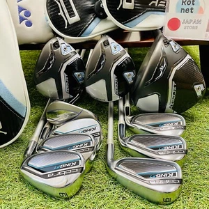 Ladies King Cobra Fullset AEROJET 1w 3w 5w F7 Iron 6789PwSw 10Pcs Women Golf - Picture 1 of 23