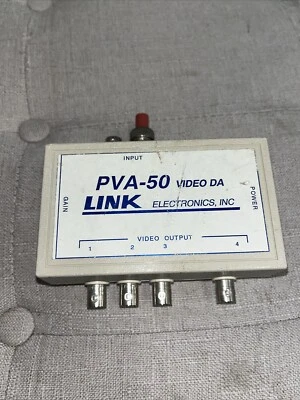 Link Electronics PVA-50 Video Distribution Amplifier - Image 1 of 3