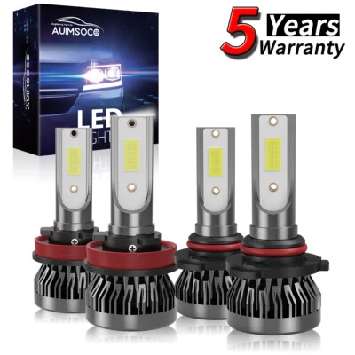 Faros LED para Chevrolet Traverse 2009-2012 9005 haz alto H11 haz bajo Foto 1 de 4