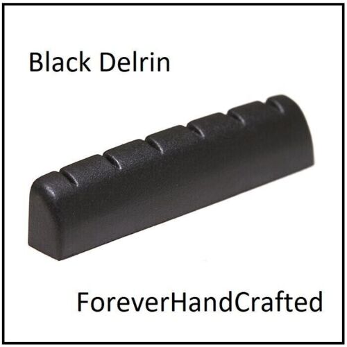 GeetarGizmos BLACK REPLACEMENT Delrin Nut handmade for DEAN Guitars