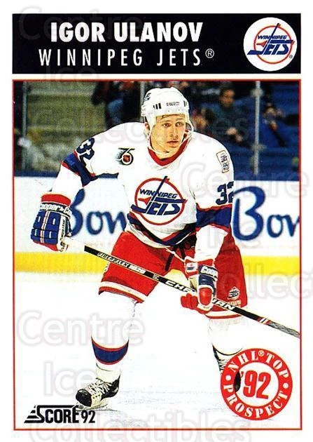 1992-93 Score USA #467 Igor Ulanov - Image 1 of 1