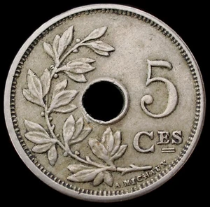 Bélgica 5 céntimos 1901 a 1932 (Elige el año y la leyenda) (GLIC-005C) - Imagen 1 de 2