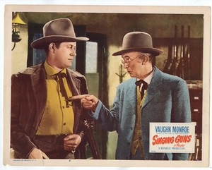 Vaughn Monroe Walter Brennan Singing Guns 11x14" Lobby Card LC1958