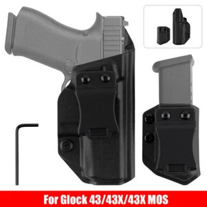 Tactical Scorpion Gear IWB Polymer Holster Right Hand fits Glock 43/43X/43X MOS - Picture 1 of 10