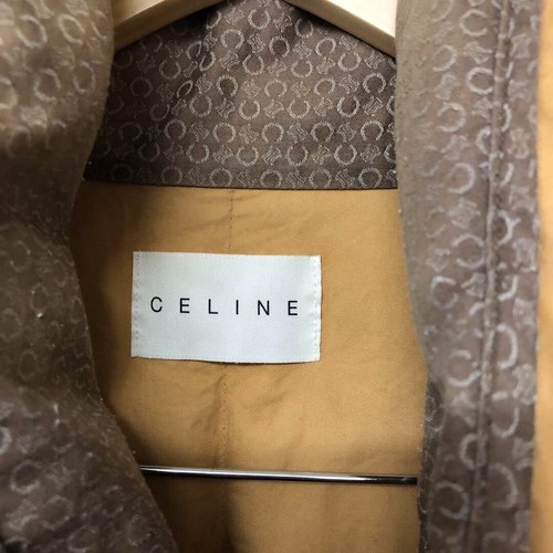 Gilet piumino CELINE beige chiaro donna