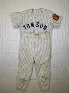 Vintage Towson Maryland Nadelstreifen Baseball Uniform Legion Regional Champ 1960er - Bild 1 von 17