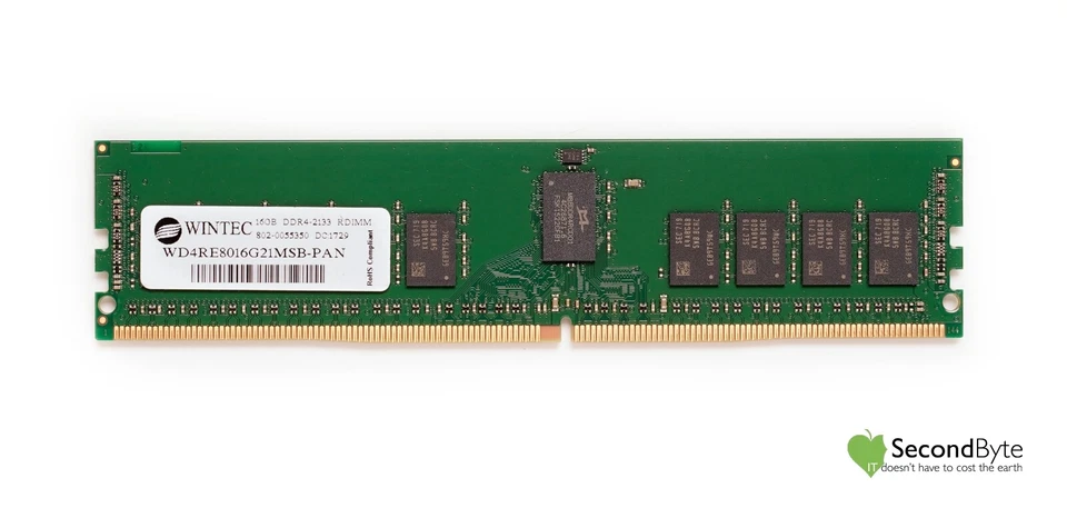 Wintec 16GB PC4-2133 DDR4 Server Ram WD4RE8016G21MSB-PAN - Image 1 of 1