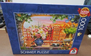 Schmidt Jeux Puzzle 59771 : Visite À Amsterdam 1000 Pièces - Photo 1/4