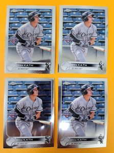 Lot of 4 - Wes Kath 2022 Topps Pro Debut Chrome #PDC-63 ACL White Sox - B